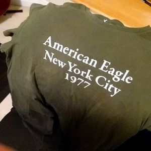 American eagle logo tee shirt